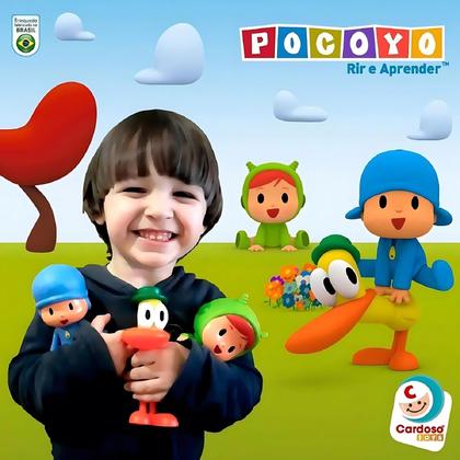 Imagem de Boneco Em Vinil Fred Polvo Brinquedo Pocoyo - Cardoso Toys