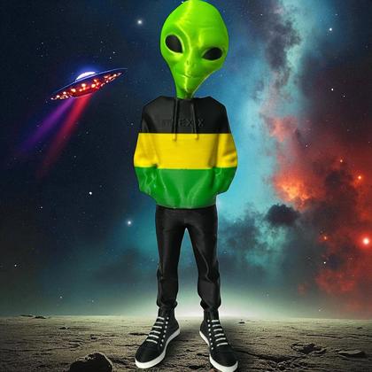 Imagem de Boneco Et 20cm Com Blusa Alienígena Extraterrestre
