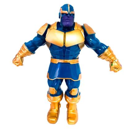 Boneco Figura de Ação Thanos Articulado Brinquedo Original Marvel