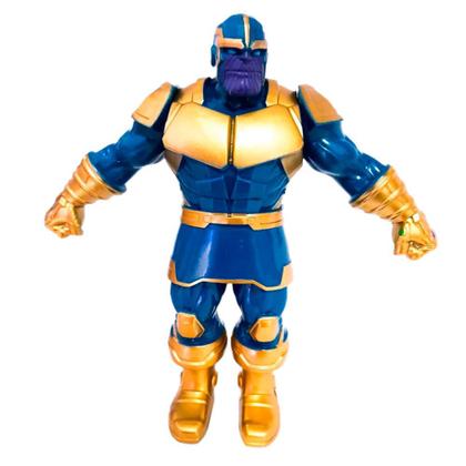 Boneco Figura de Ação Thanos Articulado Brinquedo Original Marvel