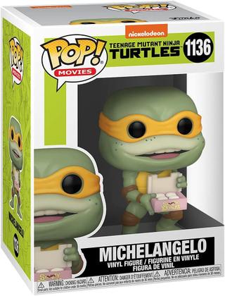 Imagem de Boneco Funko Pop As Tartarugas Ninja Michelangelo 1136 O Segredo do Ooze