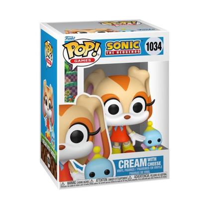 Imagem de Boneco Funko Pop! & Buddy Sonic the Hedgehog Cream e Cheese - Candide