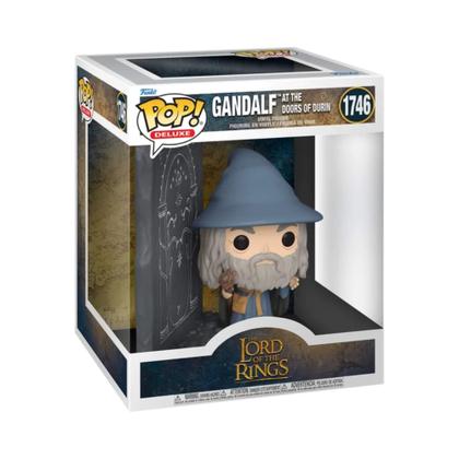 Imagem de Boneco Funko Pop! Deluxe O Senhor dos Anéis - Gandalf e o Portão de Durin 1746 Candide - 11998