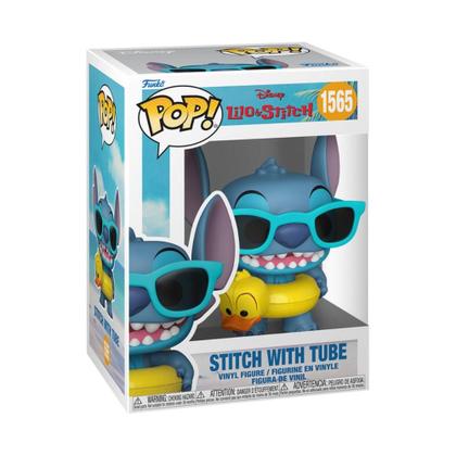 Imagem de Boneco Funko Pop! Disney Lilo & Stitch - Stitch com Boia