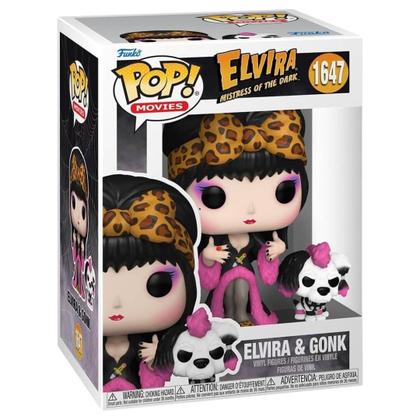 Imagem de Boneco Funko Pop Elvira e Gonk 1647 Elvira Mistress of the Dark