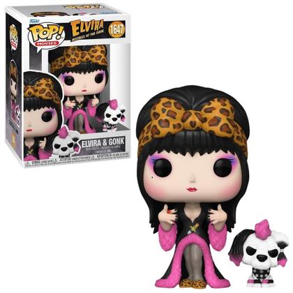 Imagem de Boneco Funko Pop Elvira e Gonk 1647 Elvira Mistress of the Dark