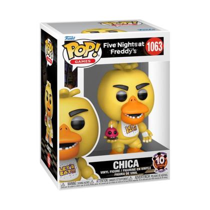 Imagem de Boneco Funko Pop! Five Nights at Freddys 10 anos - Chica
