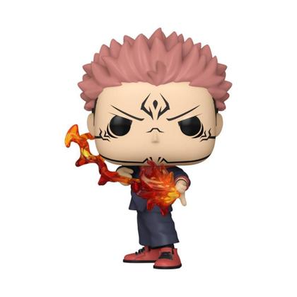 Imagem de Boneco Funko Pop Jujutsu Kaisen - Sukuna Com Flecha De Fogo