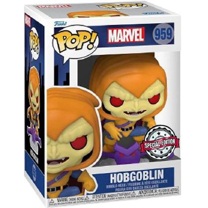 Imagem de Boneco Funko Pop Marvel Hobgoblin 959 Homem Aranha - Duende Macabro