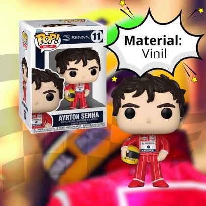 Boneco Funko Pop! Racing McLaren Ayrton Senna 11 Candide - 11905