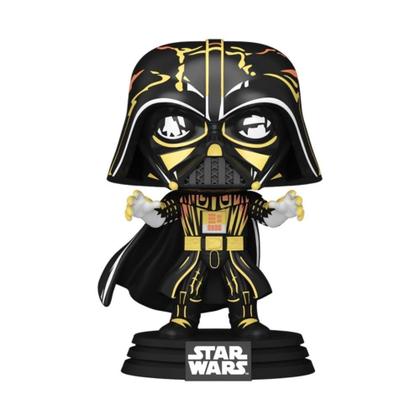 Imagem de Boneco Funko Pop! Star Wars - Darth Vader Retro (Glow) - Candide