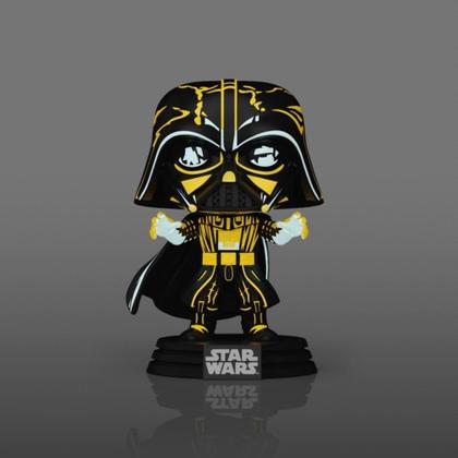 Imagem de Boneco Funko Pop! Star Wars - Darth Vader Retro (Glow) - Candide