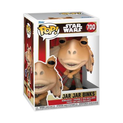 Imagem de Boneco Funko Pop Star Wars Jar Jar Binks With Booma Balls