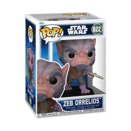 Imagem de Boneco Funko Pop! Star Wars Mandalorian e Grogu - Zeb