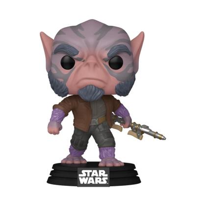 Imagem de Boneco Funko Pop! Star Wars Mandalorian e Grogu - Zeb