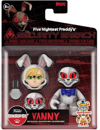 Imagem de Boneco Funko Snaps Five Nights At Freddys Security Breach Vanny Com 6 Peças Intercambiáveis 70823