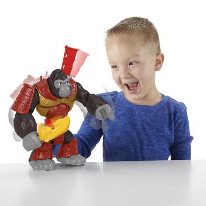 Imagem de Boneco Gorila Samurai 20cm Modo De Ataque - Mattel GYX01