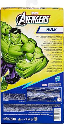 Imagem de Boneco Hulk Titan Heroes Vingadores Marvel Hasbro - 30 cm