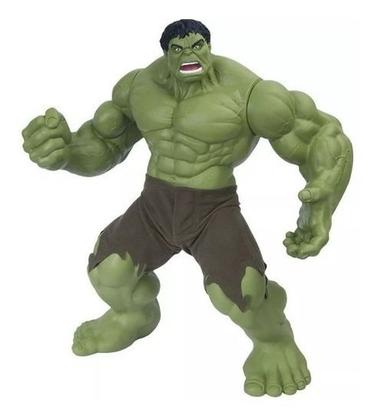 Imagem de Boneco Hulk Verde Premium Gigante 55 Cm Articulado