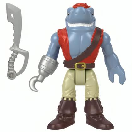 Imagem de Boneco Imaginext Shark Pirate HLB72 - Mattel 