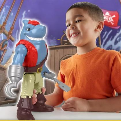 Imagem de Boneco Imaginext Shark Pirate HLB72 - Mattel 
