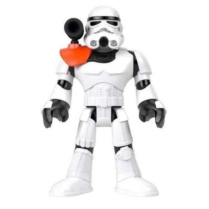 Imagem de Boneco Imaginext XXL Stormtrooper de 41cm Com Lançador de Projetil - Disney Star Wars - Mattel - HXG53