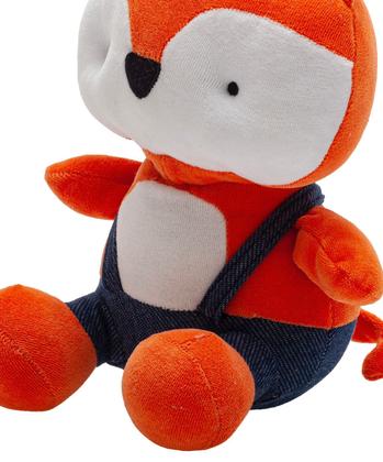 Imagem de Boneco Infantil em Algodão Raposa Linha Amiguinhos da Floresta - Zip