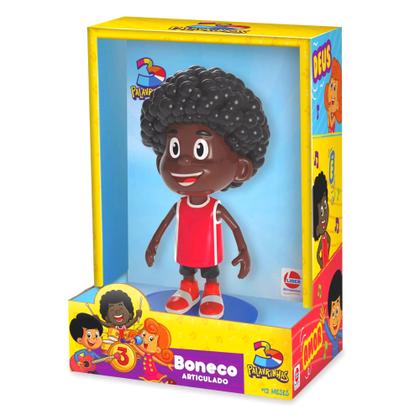 Imagem de Boneco Infantil Três Palavrinhas Articulado De Vinil Macio Lider Brinquedos