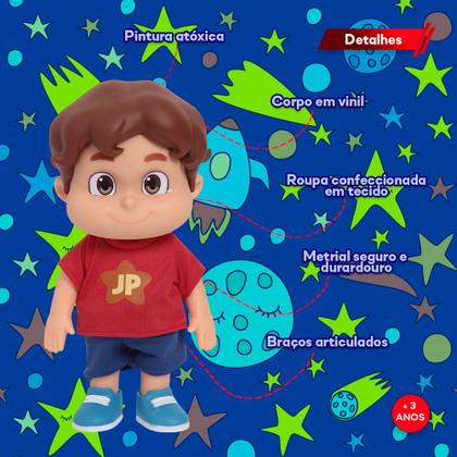 Imagem de Boneco JP Maria Clara e JP Brinquedo Menino João Pedro