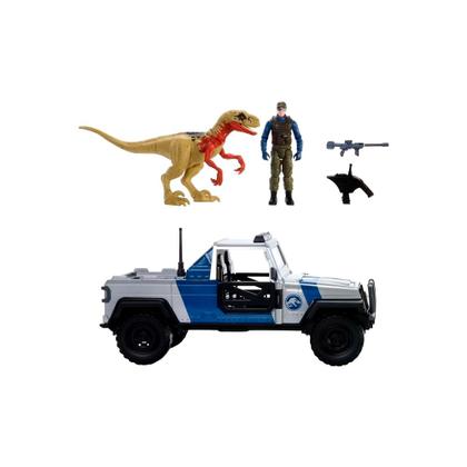 Imagem de Boneco Jurassic World Caminhão Busca e Esmaga HKY13 Mattel