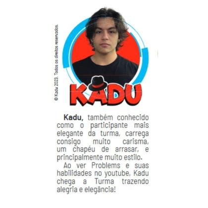 Imagem de Boneco Kadu Turma Problems-Grande 35cm-Minecraft-Algazarra