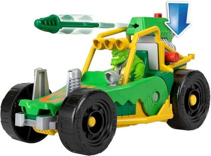 Imagem de Boneco Killer Croc e Carro De Ação Imaginext Mattel HML05