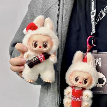 Imagem de Boneco Labubu X Coca-cola Edição Limitada Boneco surpresa - Labubu Coca-Cola