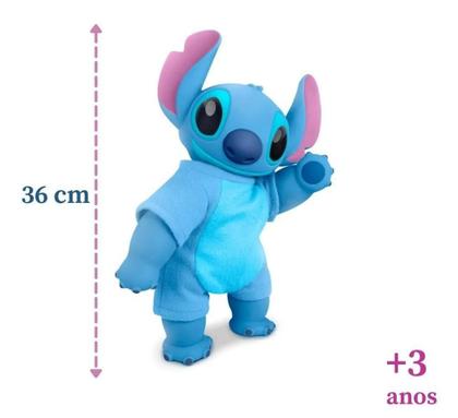 Imagem de Boneco Lilo Stitch Baby Coleção Amor De Filhote Roma