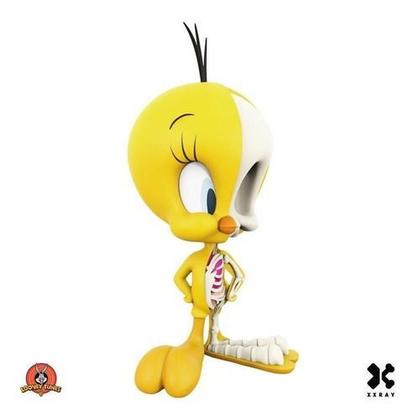Imagem de Boneco Looney Tunes Piu Piu Tweety Xxray - Ed. Limitada