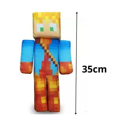 Imagem de Boneco Lopers Youtuber Streamers Minecraft 35 Cm