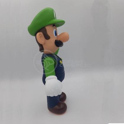 Imagem de Boneco Luigi Grande Super Size 23Cm - Super Mario