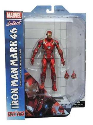 Imagem de Boneco Marvel Civil War Iron Man Mk46 Marvel Select