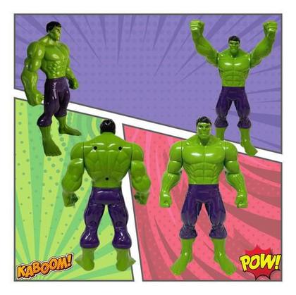 Imagem de Boneco Marvel Hulk Articulado Grande Vingadores Original