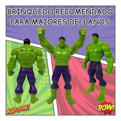 Imagem de Boneco Marvel Hulk Articulado Grande Vingadores Original