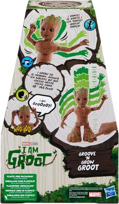 Imagem de Boneco Marvel Studios I Am Groot - Reage a sons e músicas - Groot - Hasbro F8027