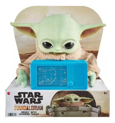 Imagem de Boneco Mattel Star Wars Mandalorian-grogu With Learning