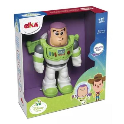 Imagem de Boneco Meu Amigo Buzz Lightyear Toy Story Fala Frases Elka
