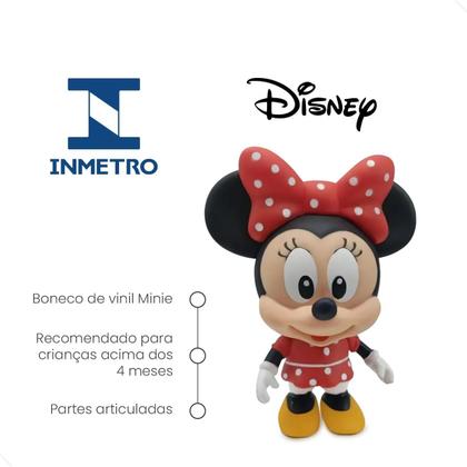 Imagem de Boneco mickey e amigos 12cm - minnie - lider