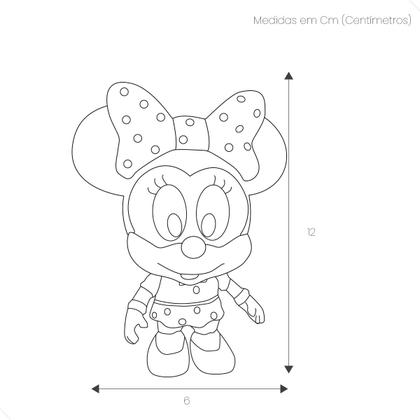 Imagem de Boneco mickey e amigos 12cm - minnie - lider