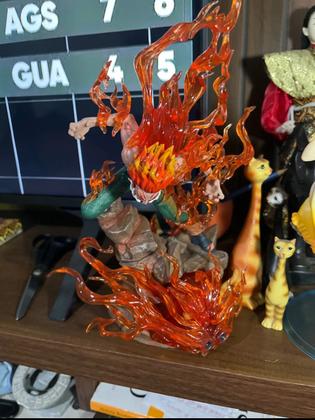 Imagem de Boneco Might Guy Naruto Action Figure Estatueta Colecionavel Peça Decorativa 8 Portoes