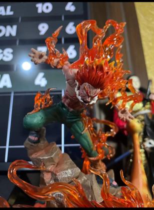 Imagem de Boneco Might Guy Naruto Action Figure Estatueta Colecionavel Peça Decorativa 8 Portoes