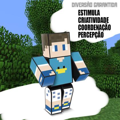 Imagem de Boneco Mine Athos Cadres Problems Lopers Original 25cm Gamer Skins Articulado Diversos Holográfico Hobbie Craft