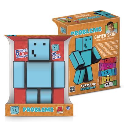 Imagem de Boneco Minecraft Articulado Problems Streamer youtuber 25cm - Algazarra