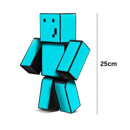 Imagem de Boneco Minecraft Articulado Problems Streamer youtuber 25cm - Algazarra